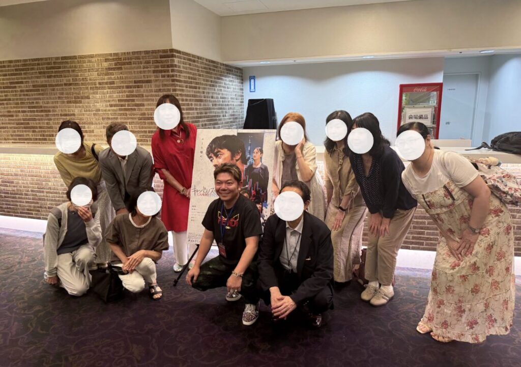 泉忠司と映画に出資したシンニホン創生プロジェクトの受講生